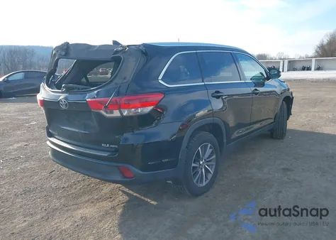 2019 Toyota Highlander Xle из США, поврежденный, VIN 5TDJZRFH1KS589443